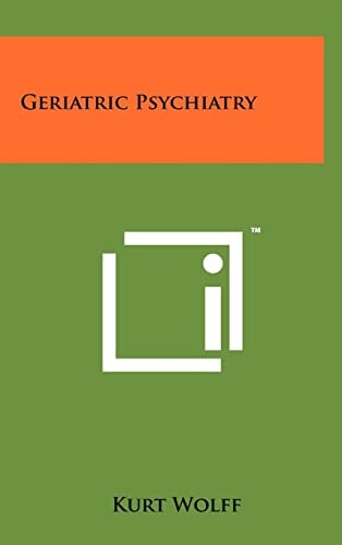 Geriatric Psychiatry