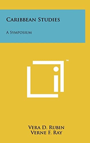 Caribbean Studies A Symposium