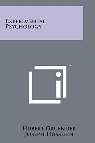 Experimental Psychology