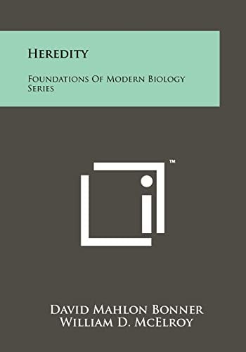 Heredity Foundations of Modern Biology Series