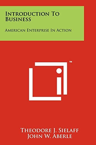 Introduction To Business American Enterprise In Action