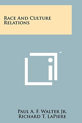 Race And Culture Relations