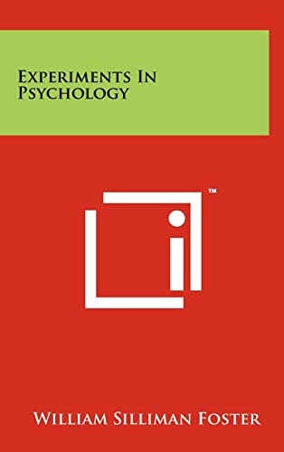 Experiments In Psychology
