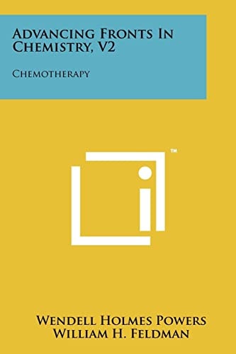 Advancing Fronts in Chemistry, V2 Chemotherapy