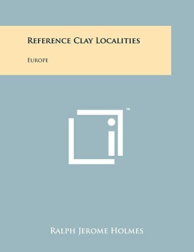 Reference Clay Localities Europe