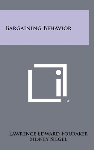 Bargaining Behavior