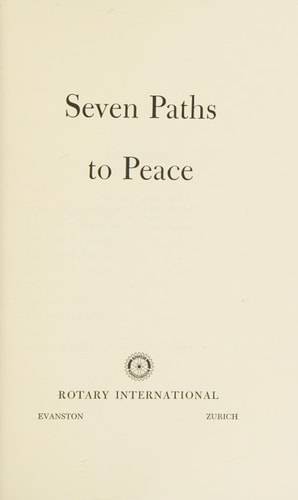 Seven Paths to Peace