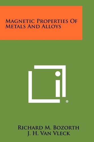 Magnetic Properties Of Metals And Alloys