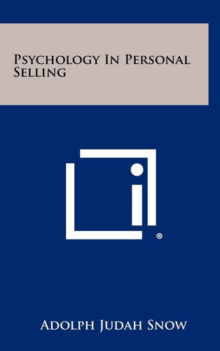 Psychology In Personal Selling