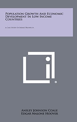 Population Growth And Economic Development In Low Income Countries A Case Study Of India's Prospects