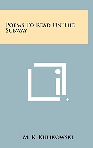 Poems to Read on the Subway