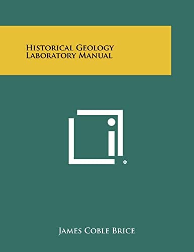 Historical Geology Laboratory Manual