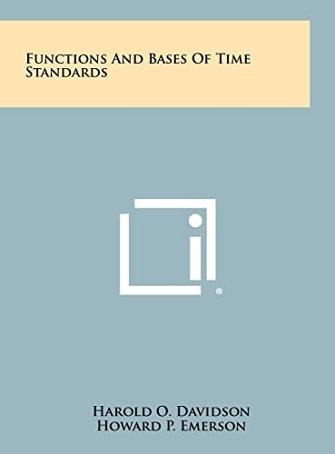 Functions And Bases Of Time Standards