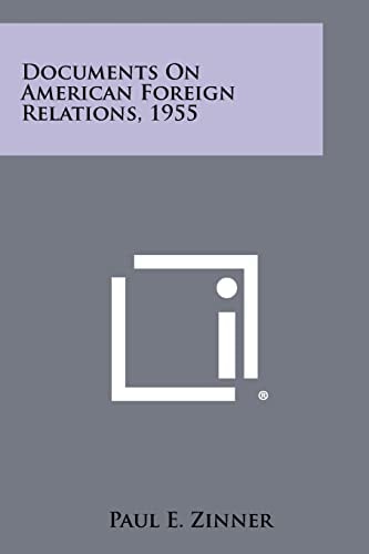 Documents on American Foreign Relations, 1955