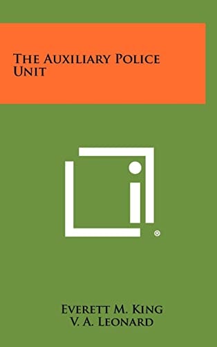 The Auxiliary Police Unit