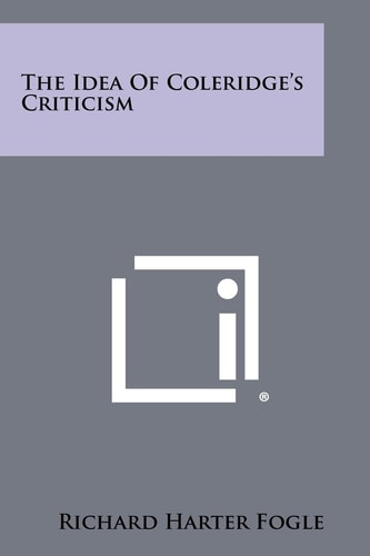 The Idea Of Coleridge's Criticism