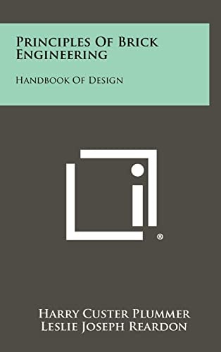 Principles of Brick Engineering Handbook of Design
