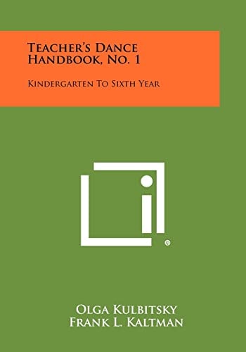 Teacher's Dance Handbook, No. 1 Kindergarten To Sixth Year