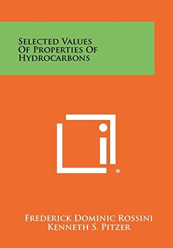 Selected Values of Properties of Hydrocarbons