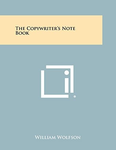 The Copywriter's Note Book