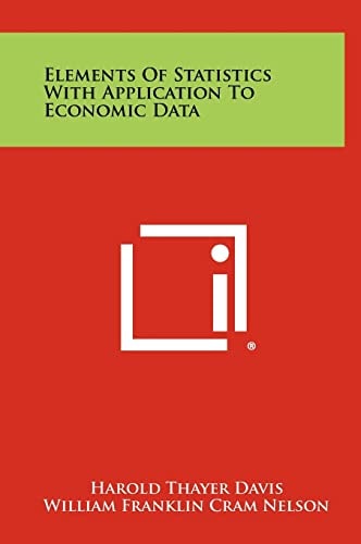 Elements of Statistics with Application to Economic Data