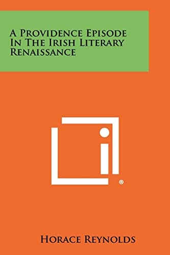 A Providence Episode in the Irish Literary Renaissance