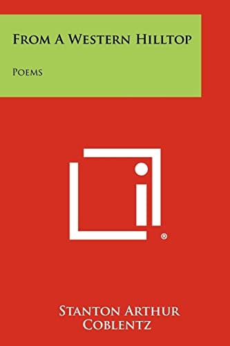 From a Western Hilltop Poems