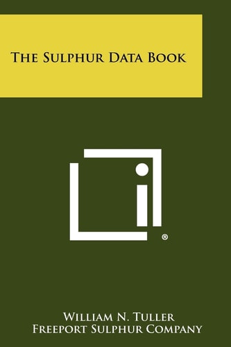 The Sulphur Data Book