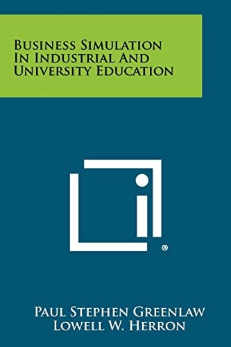 Business Simulation In Industrial And University Education