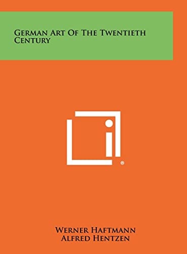 German Art of the Twentieth Century