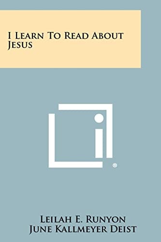 I Learn to Read about Jesus