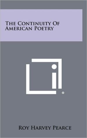 The Continuity of American Poetry