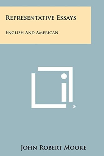Representative Essays English and American