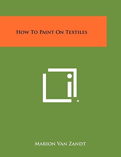 How to Paint on Textiles