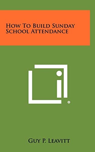How to Build Sunday School Attendance