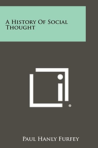 A History of Social Thought