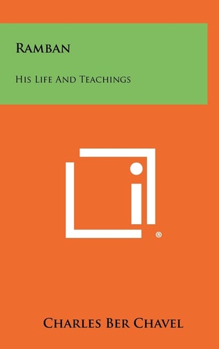 Ramban His Life And Teachings