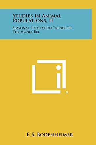 Studies In Animal Populations, II Seasonal Population Trends Of The Honey Bee