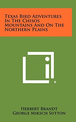 Texas Bird Adventures In The Chisos Mountains And On The Northern Plains
