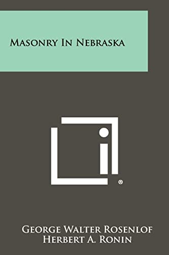Masonry in Nebraska