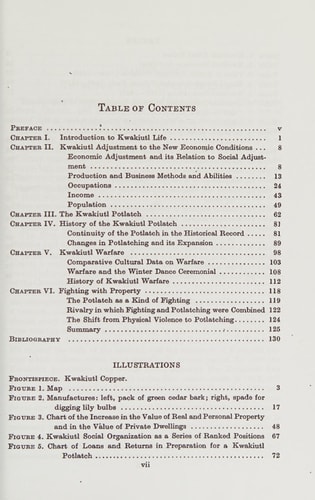 Fighting With Property A Study Of Kwakiutl Potlatching And Warfare, 1792-1930