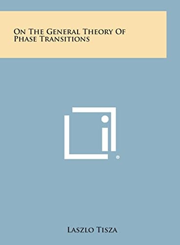 On the General Theory of Phase Transitions