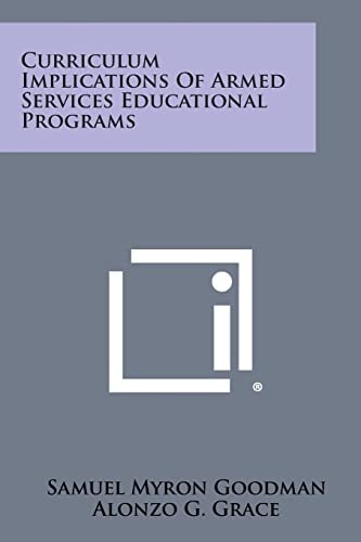 Curriculum Implications of Armed Services Educational Programs