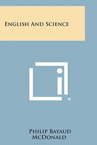 English And Science