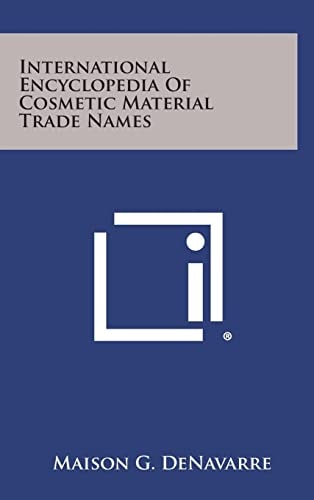 International Encyclopedia Of Cosmetic Material Trade Names
