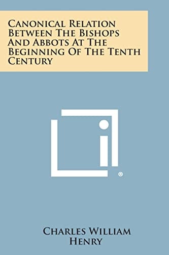 Canonical Relation Between the Bishops and Abbots at the Beginning of the Tenth Century