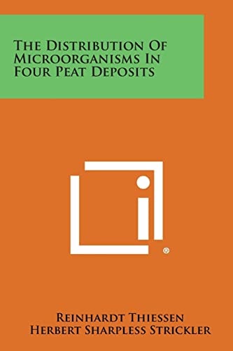 The Distribution of Microorganisms in Four Peat Deposits