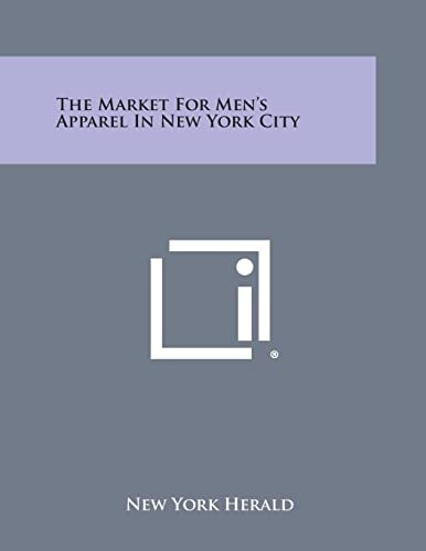 The Market for Men's Apparel in New York City