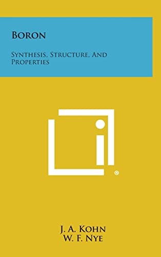 Boron Synthesis, Structure, and Properties
