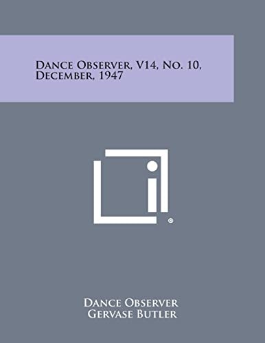 Dance Observer, V14, No. 10, December, 1947